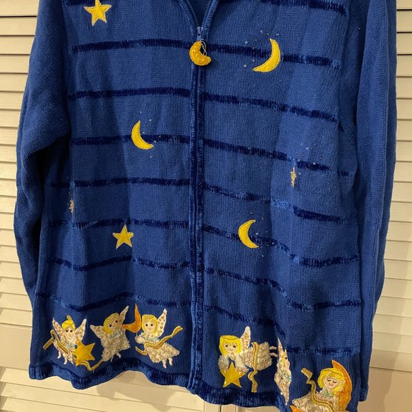 Quacker Factory Angel Sweater Size 1X - Picture 6 of 10